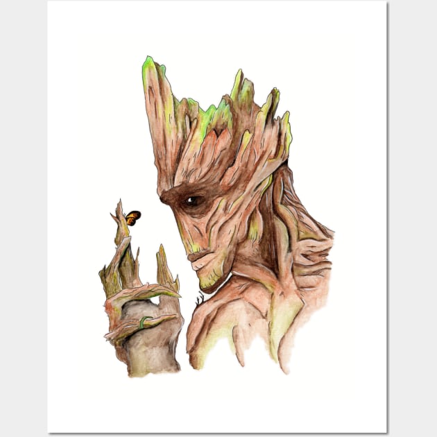 Groot Wall Art by AaronShirleyArtist